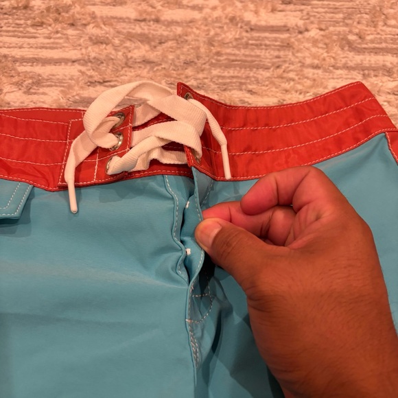 Birdwell Beach Britches 400 Boardshorts Women’s 4 Made In USA 60th Anniversary - Picture 9 of 11